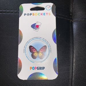 Popsockets Popgrip Phone Holder - Wings Of Desire Butterfly (804345) NEW. O